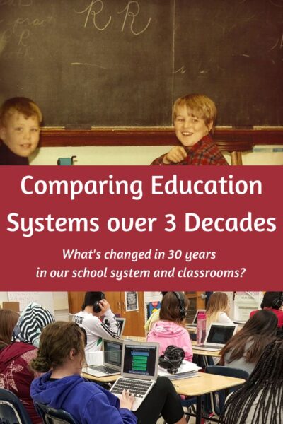 comparing education systems over 3 decades