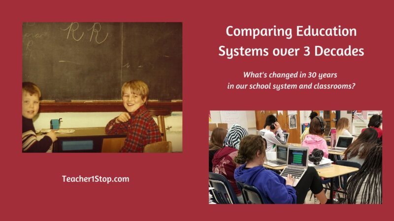 Comparing Education Systems over 3 Decades